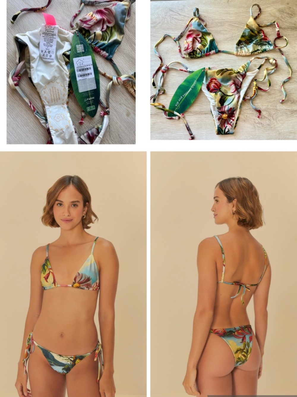 Farm Rio bikini set small nwt